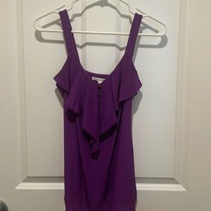 100% silk. Banana Republic sleeveless blouse. 00P.